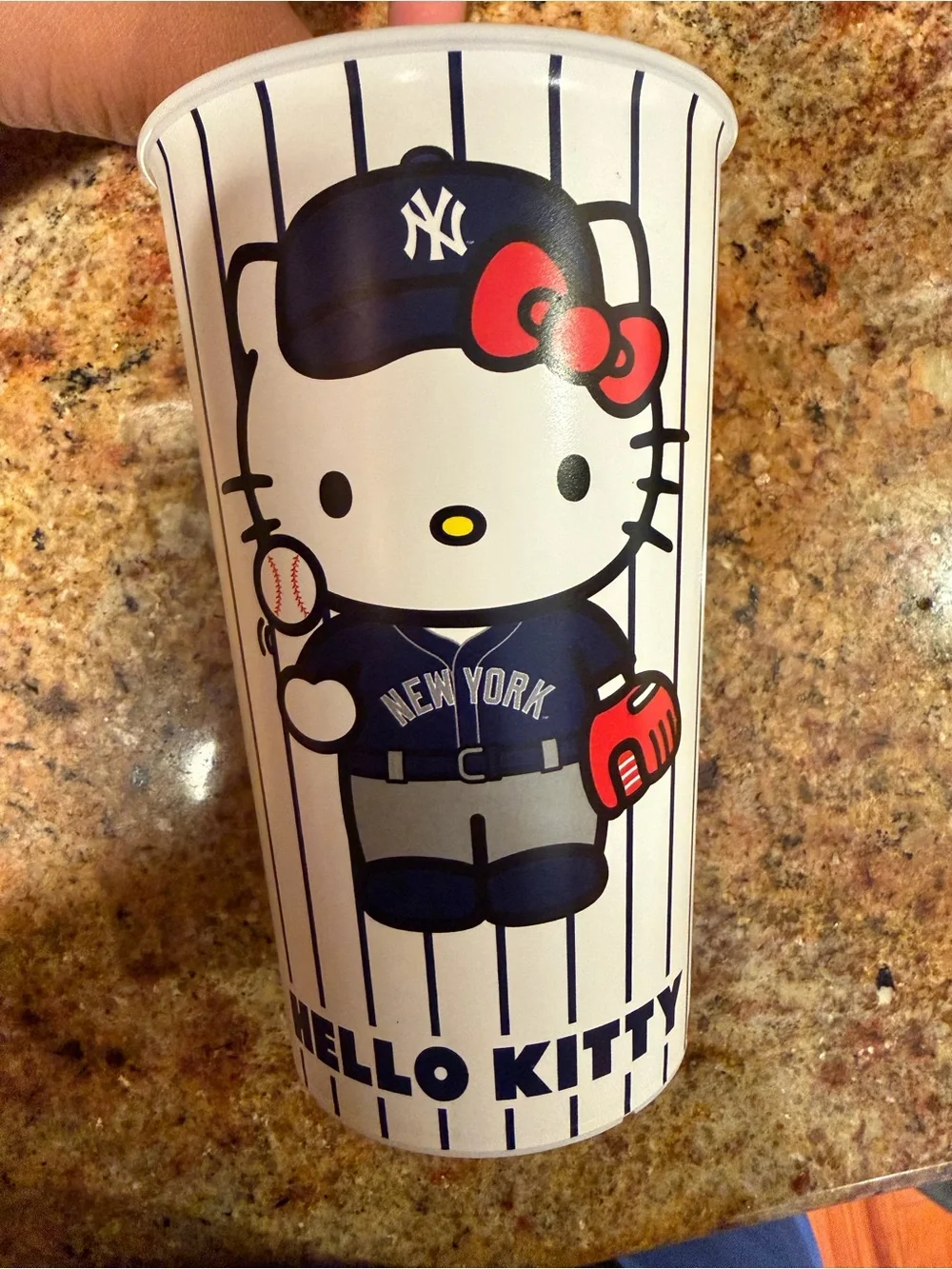 Hello Kitty Yankees Cup